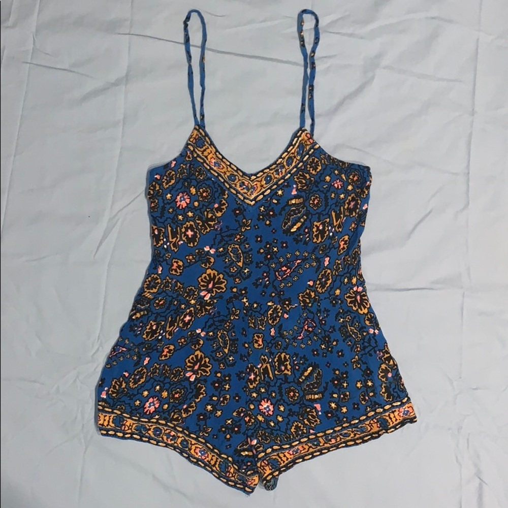 AMUSE SOCIETY floral romper